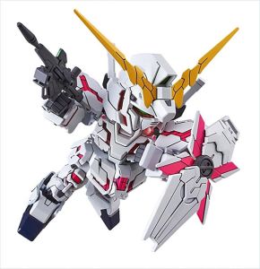 Bandai Namco Gundam SD: EX-Standard 005 Unicorn Gundam Destroy Mode Model Kit