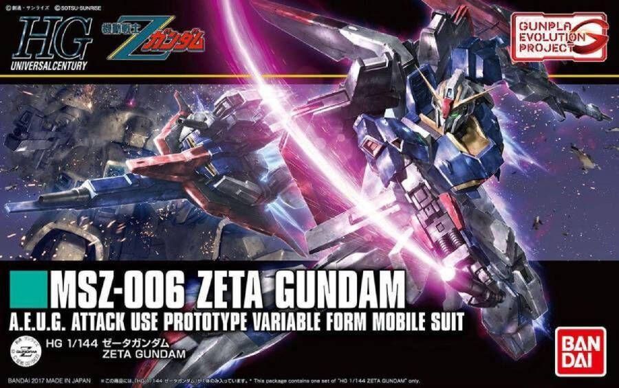 Bandai Namco MSZ-006 Zeta Gundam [revive] HGUC 1 144