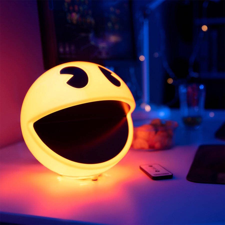 Bandai Namco Pac-Man Lamp Retrolamp USB adapter inclusief arcade geluiden
