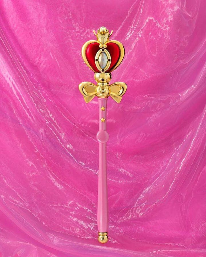 Bandai Namco Sailor Moon Proplica Replica 1 1 Spiral Heart Moon Rod Brilliant Color Edition 48 cm