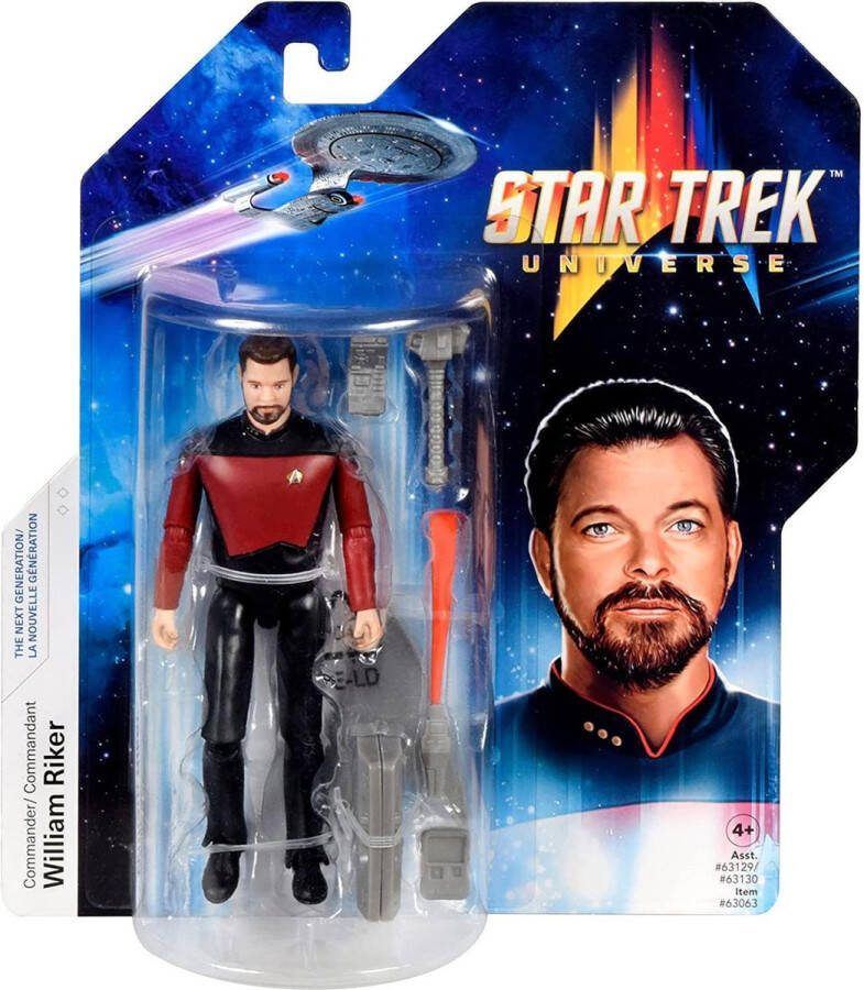 Bandai Namco Star Trek Next Generation Action Figure Riker 13 cm