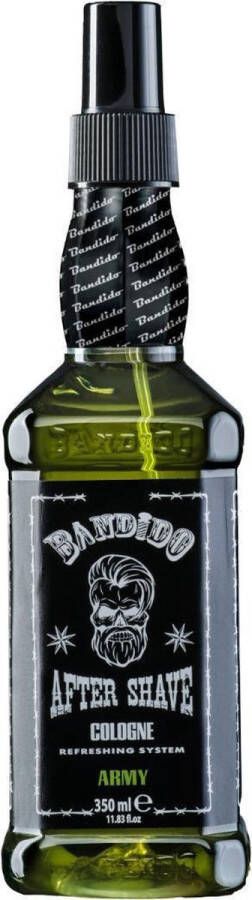 Bandido Aftershave cologne Army 350ml