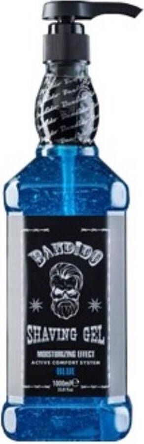 Bandido Shaving Gel for Men Blue 1000 ml Scheergel