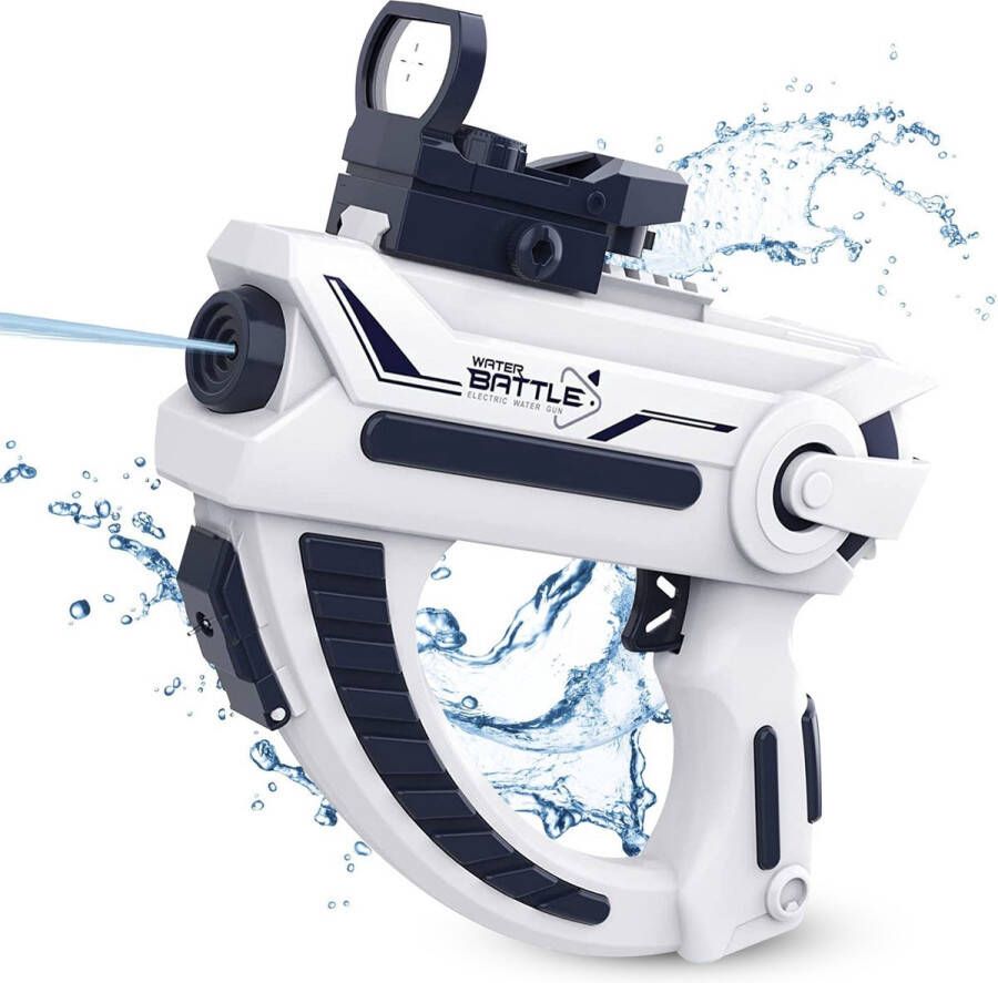 Bandif Elektrisch Waterpistool 200ml Capaciteit Krachtige Stralen 10m Bereik Perfect voor in de Tuin