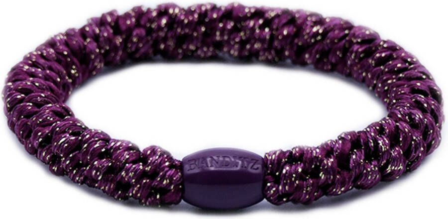 Bandit z Haarelastiekje en armbandje 2-in-1 grape glitter| DEZELFDE DAG VERZONDEN (vóór 15.00u besteld)