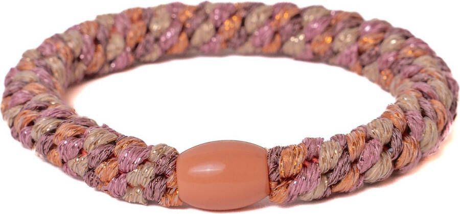 Bandit z Haarelastiekje en armbandje 2-in-1 lila peach blossom DEZELFDE DAG VERZONDEN (vóór 15.00u besteld)