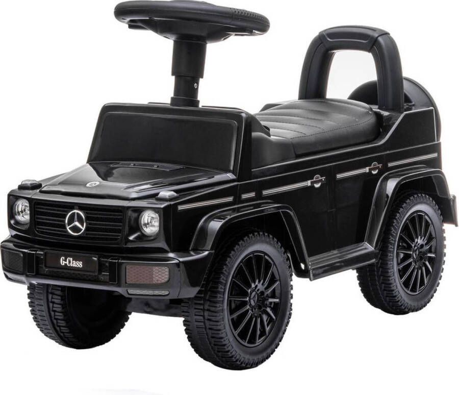 Bandits & Angels loopauto Mercedes Benz G350D zwart 1 jaar jongens en meisjes zwart