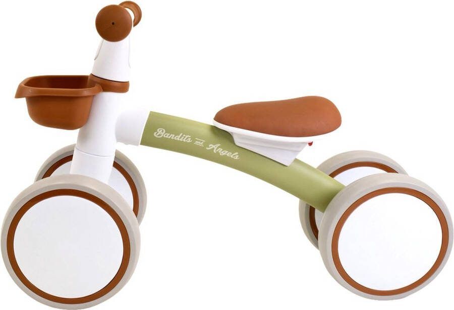 Bandits & Angels loopfiets First Rider green 1 jaar jongens en meisjes metaal groen