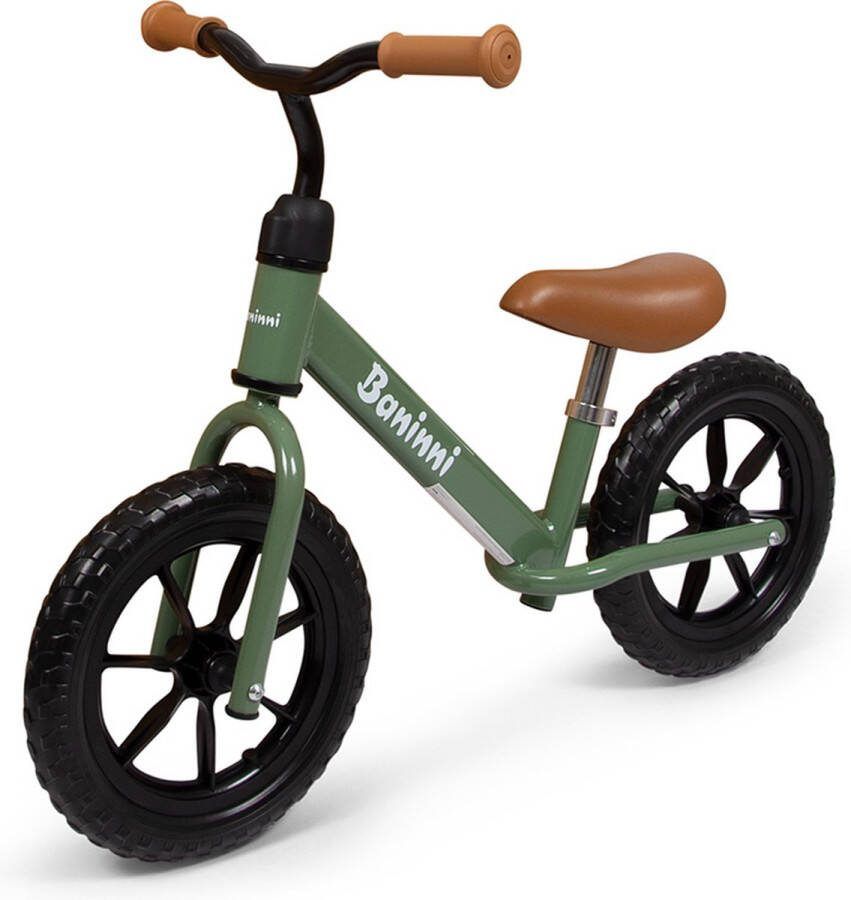 Baninni Loopfiets 2 5 Jaar Lola Groen Zwart