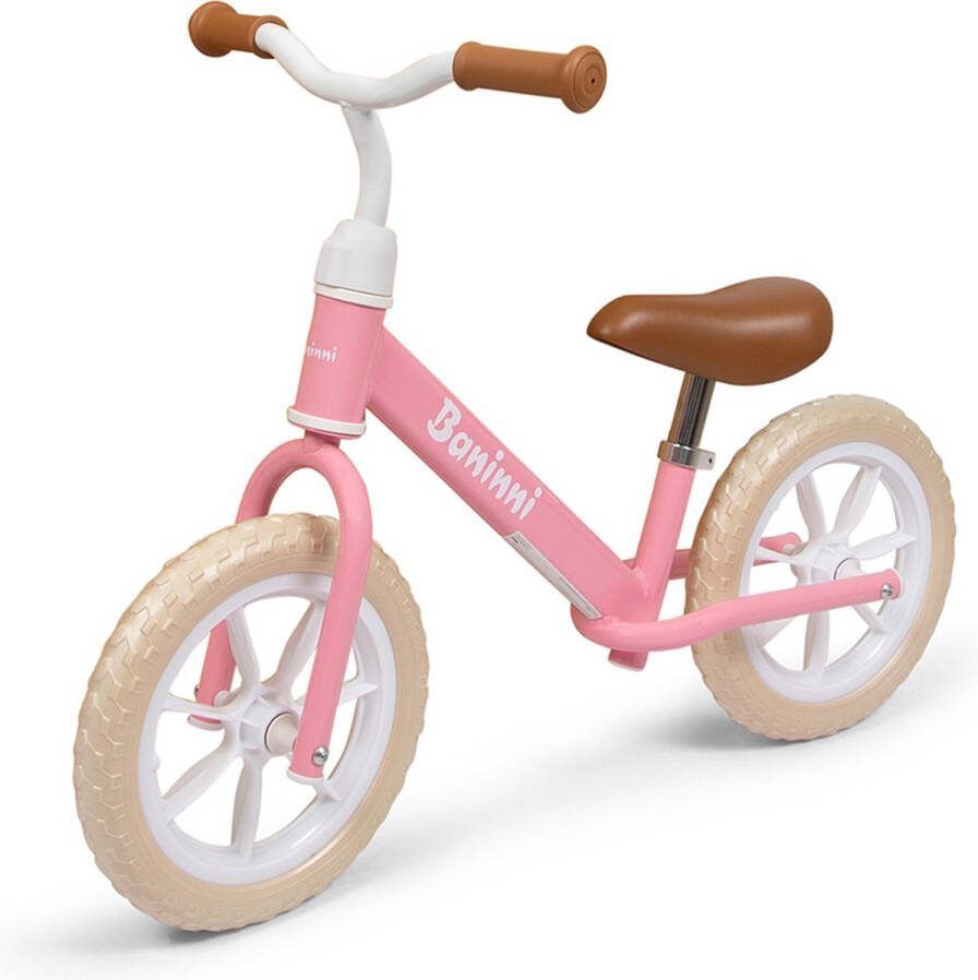 Baninni Loopfiets 2 5 Jaar Lola Roze Wit