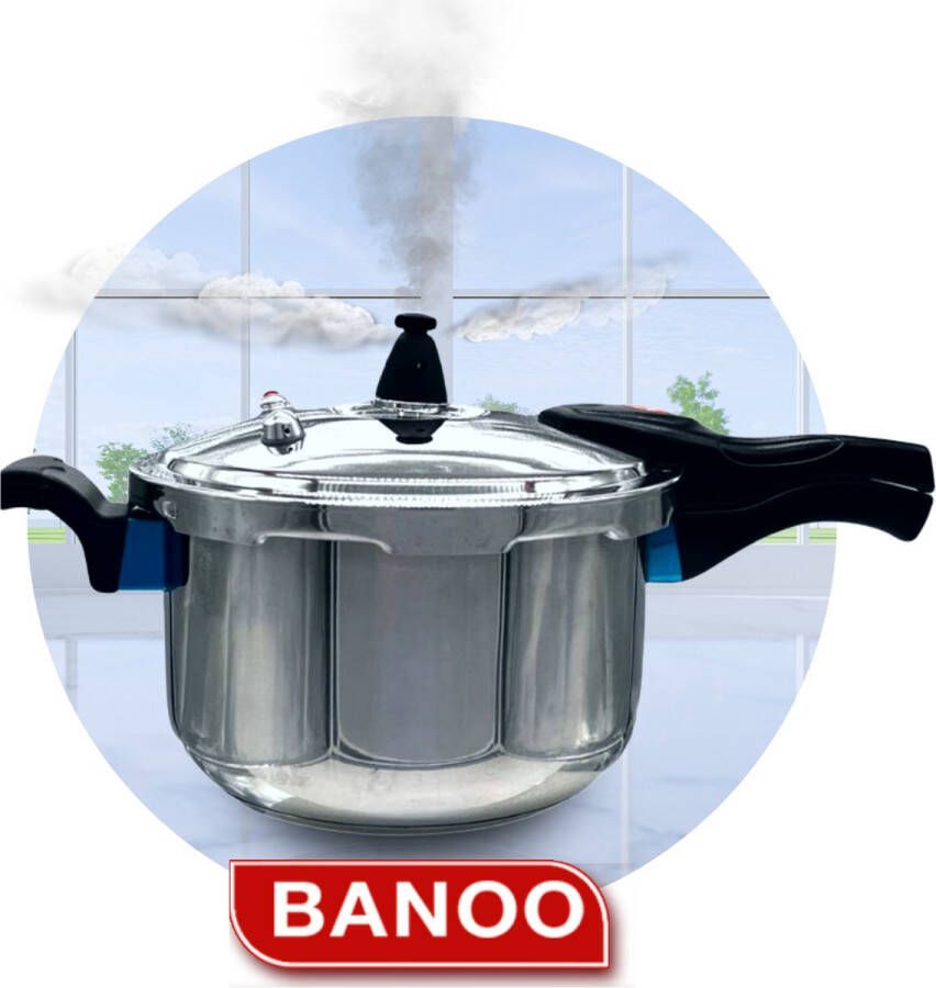 Banoo Snelkookpan 7L