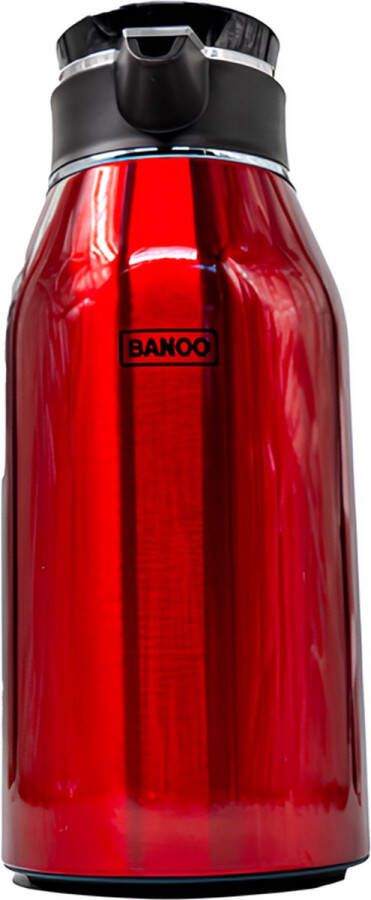 Banoo Thermoskan 1.6L – Rood