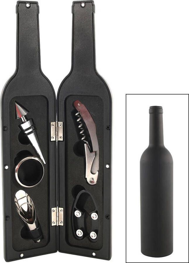 Bar Essentials Wijnfles Wijnopener Set 6-delig