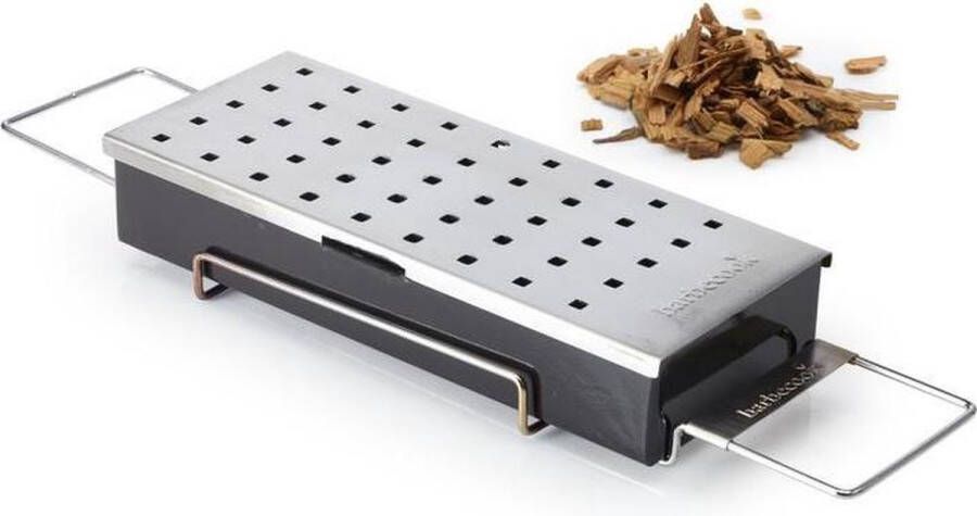 Barbecook BBQ Smoker Box Rookbox Voor Barbecue RVS 10x23 cm