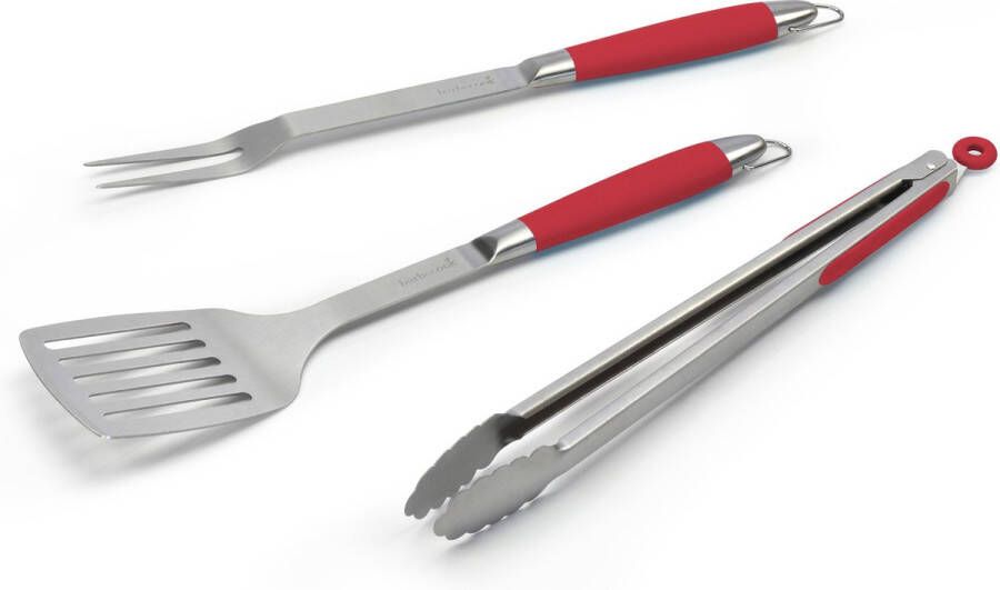 Barbecook Chili Gereeschapset 3 stuks Rood