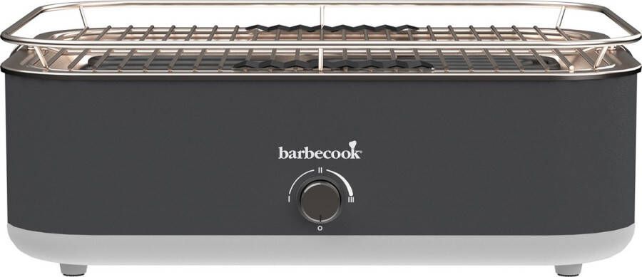 Barbecook Elektrische Tafelgrill E-Carlo Grijs | Elektrische Barbecues | 5404035708057