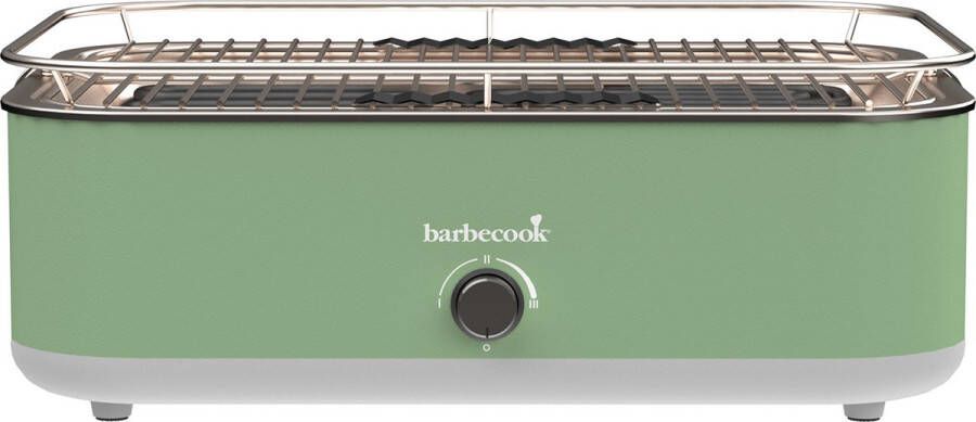 Barbecook Elektrische Tafelgrill E-Carlo Groen | Elektrische Barbecues | 5404035708040