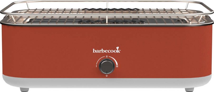 Barbecook Elektrische Tafelgrill E-Carlo Rood | Elektrische Barbecues | Outdoor&Vrije tijd Barbecues | 5404035708033