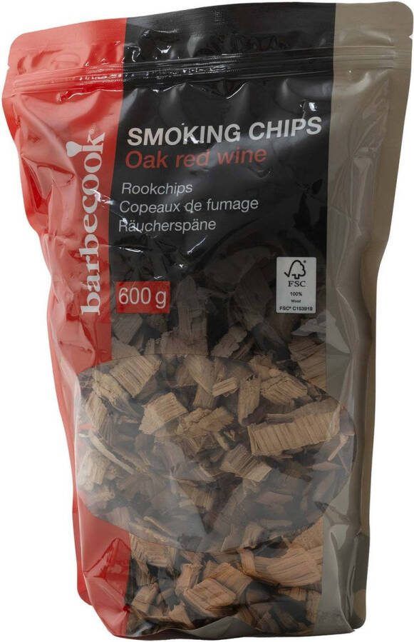 Barbecook rookchips eik rode wijn 600 gram