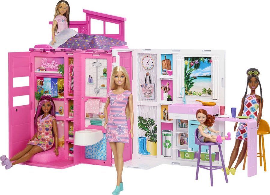 Barbie 65 jaar Vakantiehuis pop huis