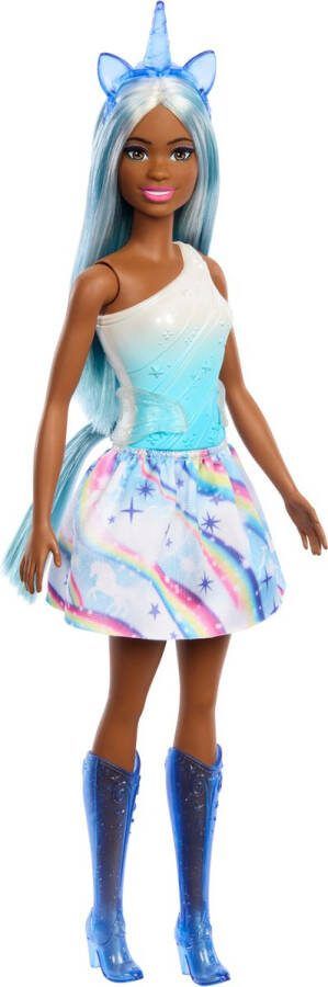 Barbie A Touch of Magic Blauwe hoorn pop