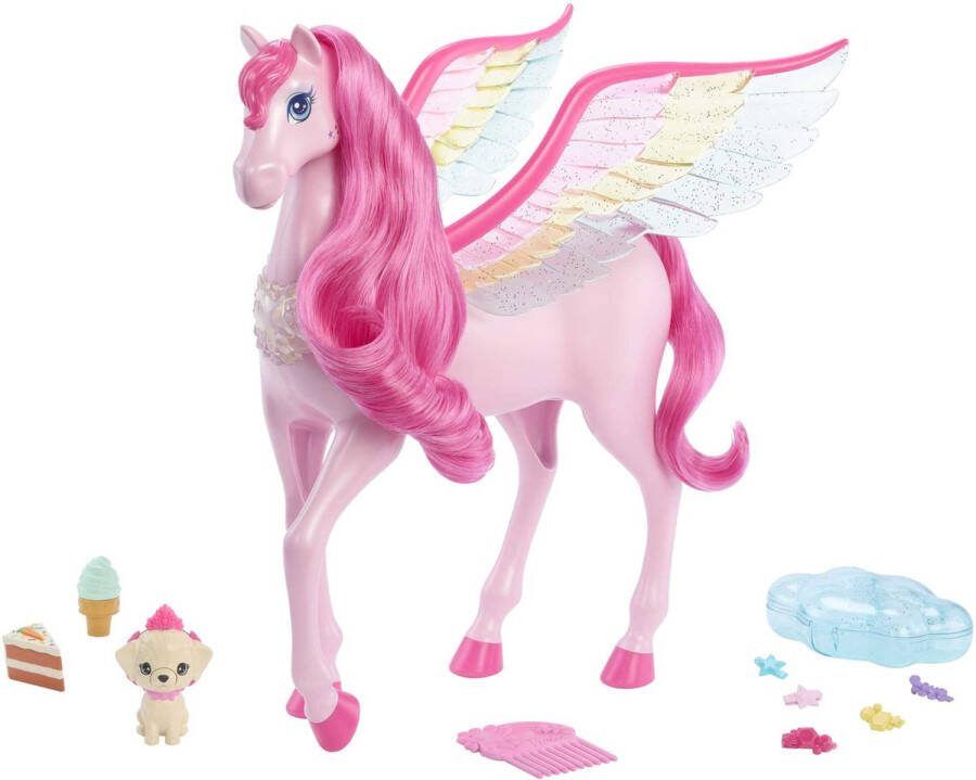 Barbie A Touch of Magic Pegasus paard met Accessories