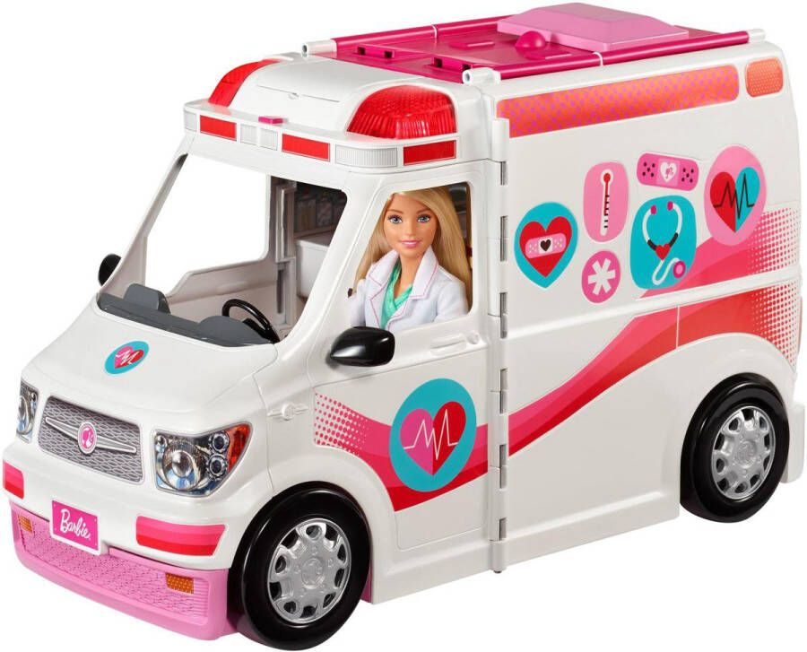 Barbie Ambulance 46x19x26 Cm Inclusief Accessoires