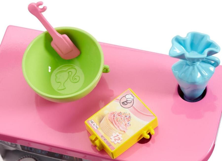 Barbie cupcake speelset