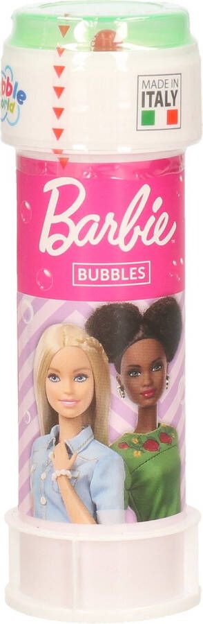 Merkloos Bellenblaas Barbie 50 ml voor kinderen uitdeel cadeau kinderfeestje Bellenblaas