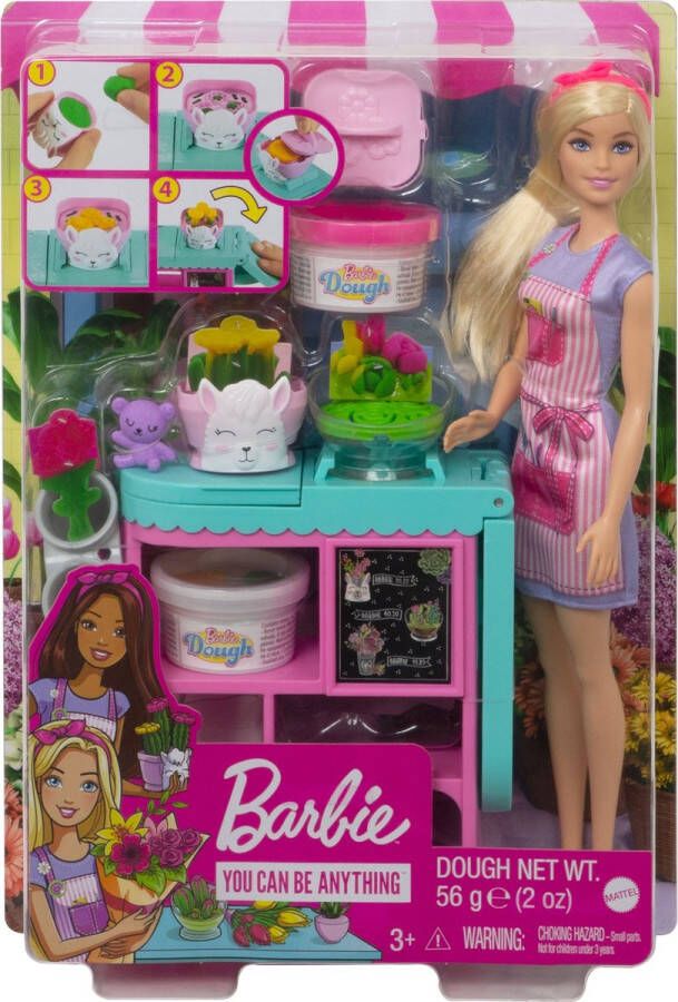 Barbie Careers Bloemist Speelset Blond Modepop