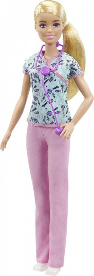 Barbie You Can Be Anything Droombaan Carrière pop Verpleegster