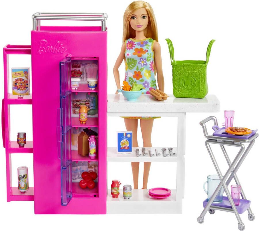 Barbie Catering speelset keukenavonturen Modepop