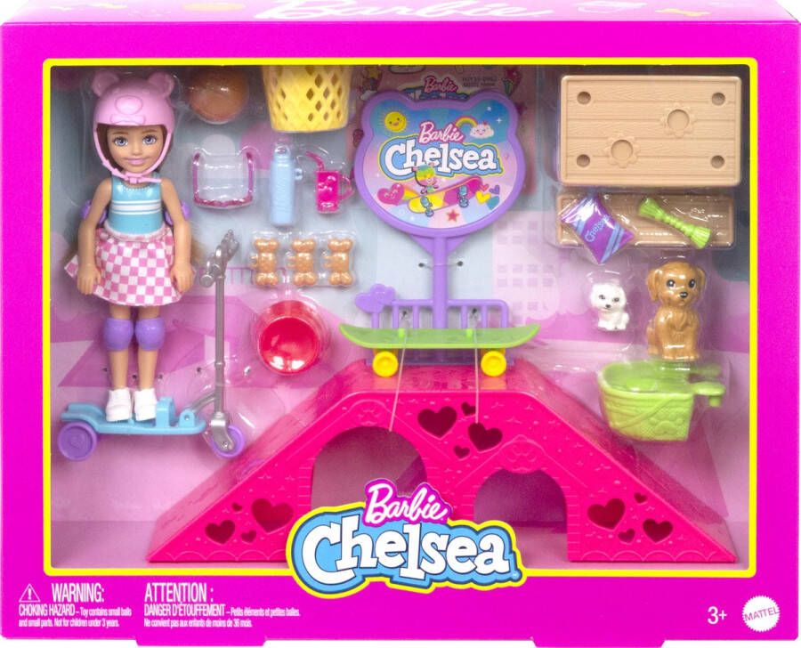No brand Mattel Chelsea Pop Skatepark