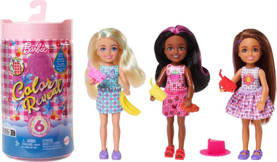 No brand Mattel Color Reveal Chelsea Pop Picknick Serie