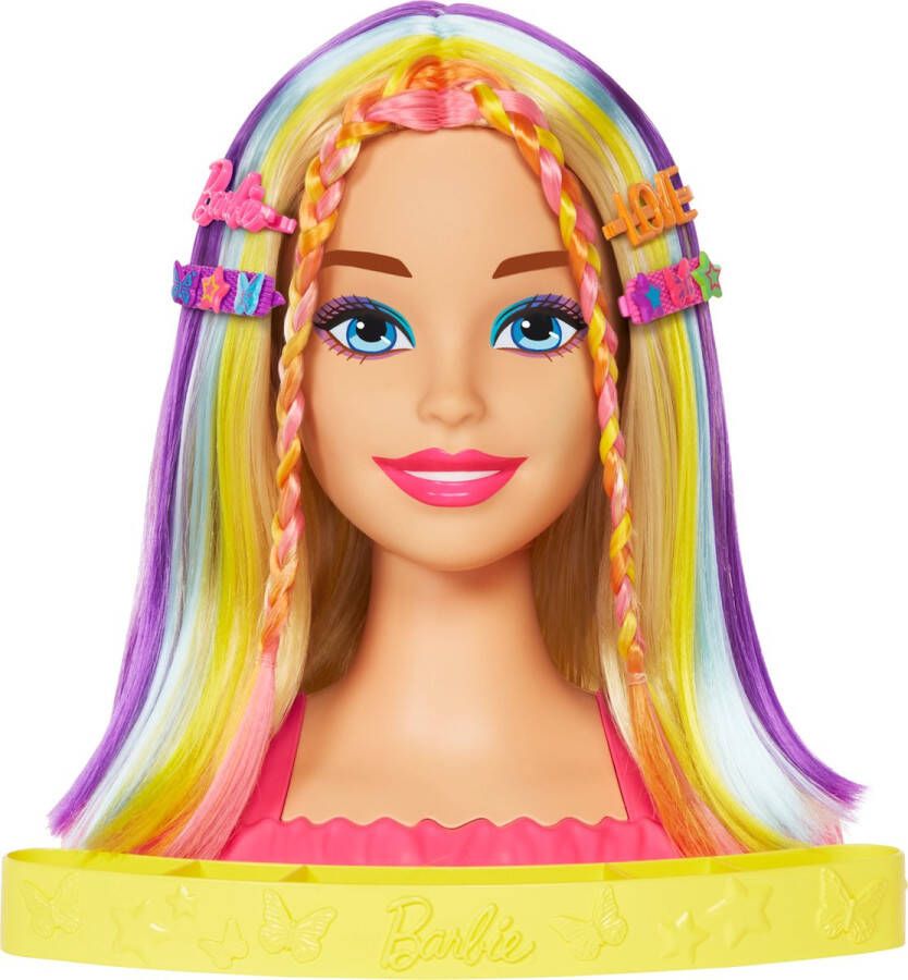 Barbie Color Reveal Kaphoofd Neon regenboogkleuren