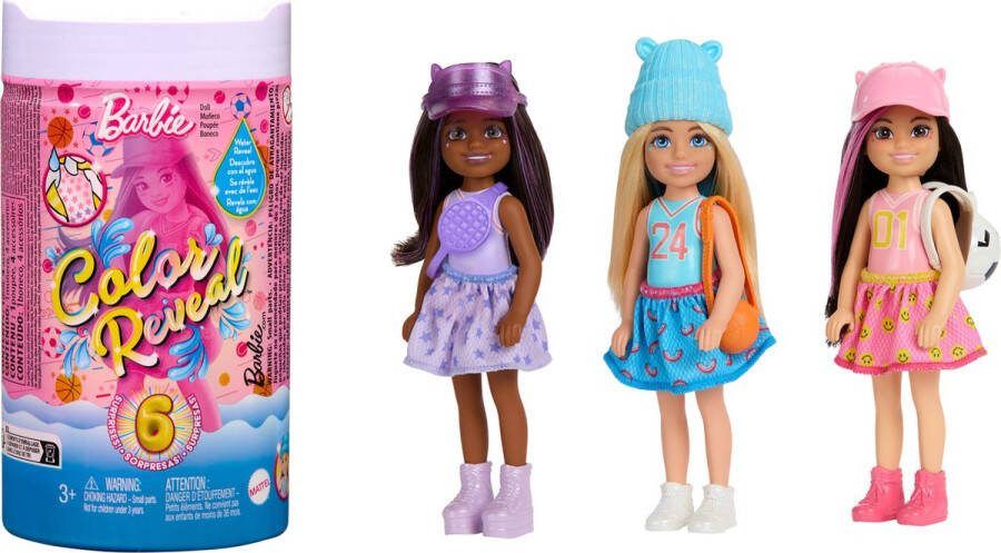 Barbie Color Reveal pop 14 cm Minipop