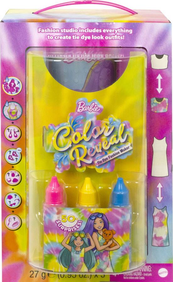 Barbie Color Reveal Tie Dye Maker pop