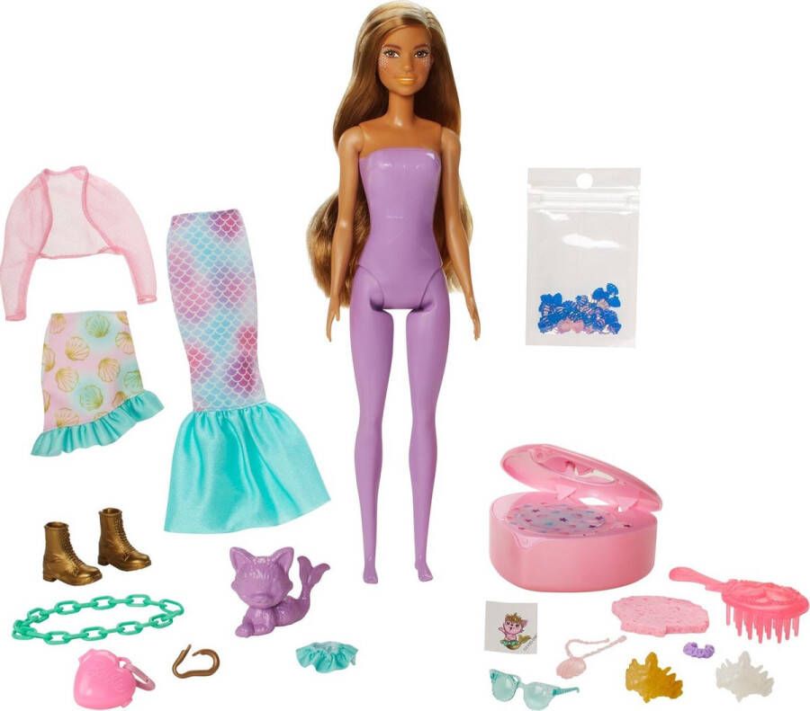 Barbie Color Reveal Ultimate Reveal Wave 2 Fantasy Fashion Mermaid Zeemeermin pop