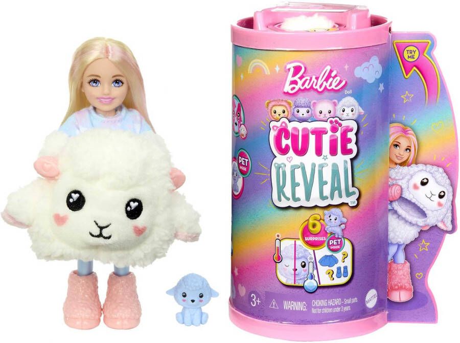 Barbie Cutie Reveal Schaap- Minipop pop