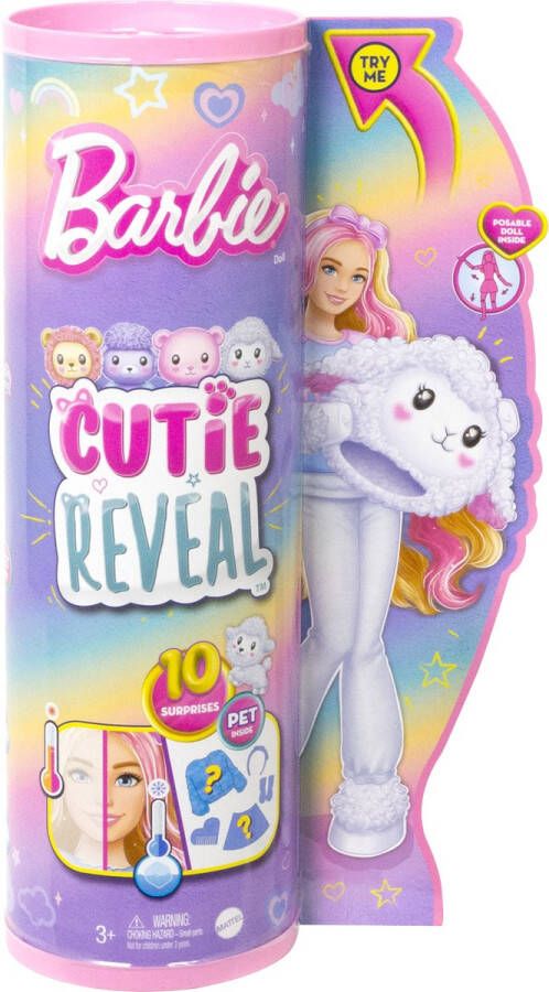 Barbie Pop Cutie Reveal Schaap