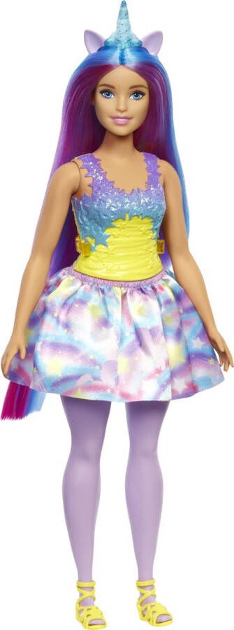 Barbie Dreamtopia pop Eenhoorn met gele top