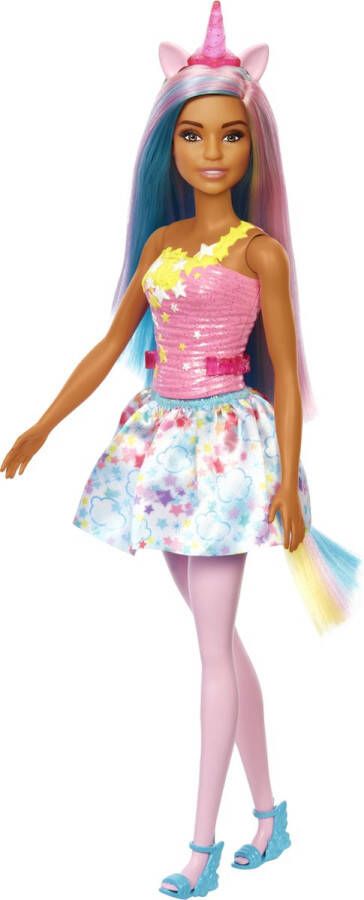 Barbie Dreamtopia pop Eenhoorn met roze top