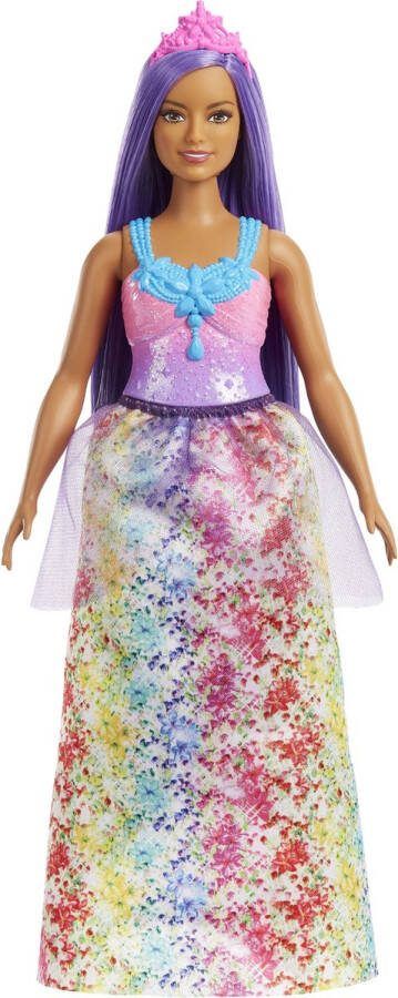 Barbie Dreamtopia pop Prinses met paars haar