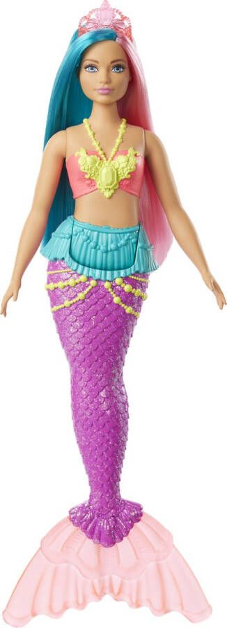 Barbie Dreamtopia Sirene GJK11 Mannequin Doll Fuchsia 3 jaar en +