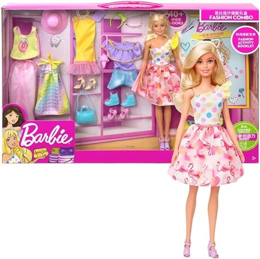 Barbie Fashion Combo Special Edition Mattel GFB83 Pop Doll met Kleren