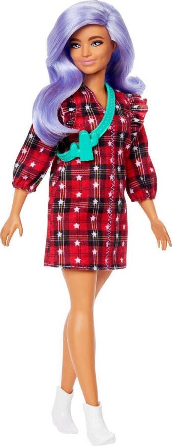 Barbie Fashionista pop Plaid Jurkje