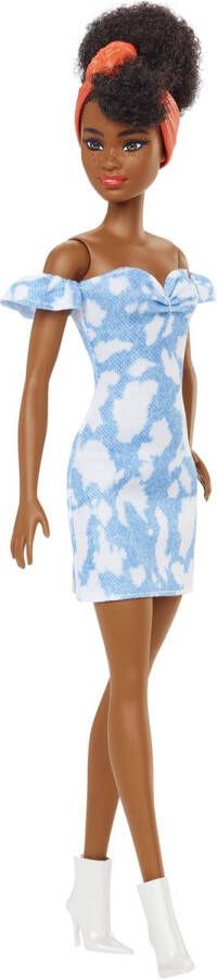 Barbie Fashionistas Blauw Wit Pop