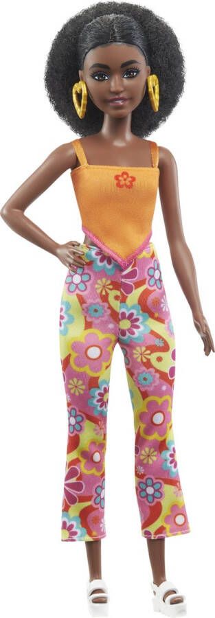 Barbie Fashionistas Modepop pop Flower Power ensemble bloemen