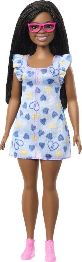 Barbie Fashionistas Hartjesjurk pop met Syndroom van Down