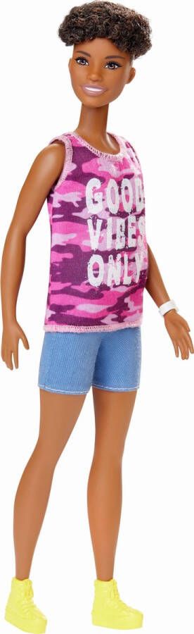 Barbie Fashionistas pop in camouflage-tanktop pop